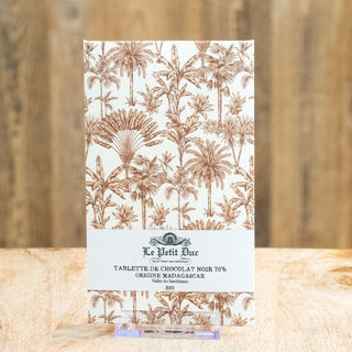 Tablette Chocolat Noir 70% Origine Madagascar - notes d'agrumes, d'amande douce et de carame