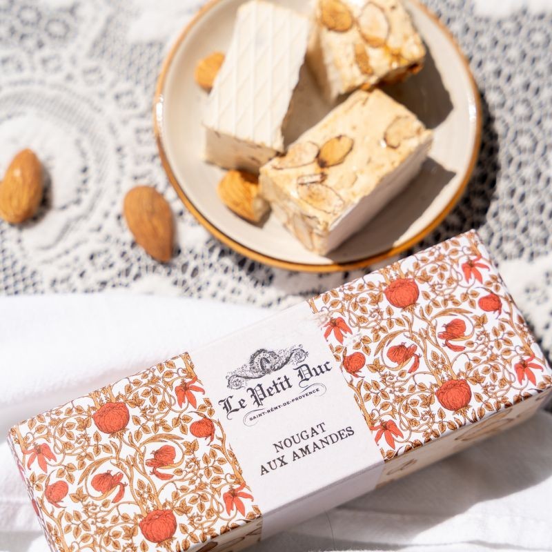 Barre de Nougat Classique - Nougat Classique aux Amandes et au Miel