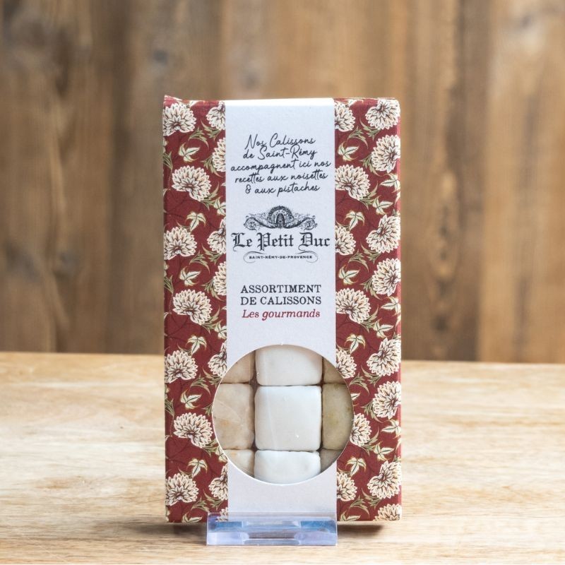 Assortiment de calissons gourmands en tablette élégante - Le Petit Duc