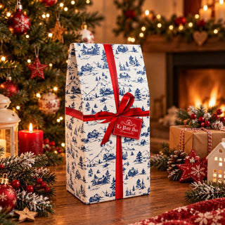 Mini boîte cadeau décor Duc Noël (vide)