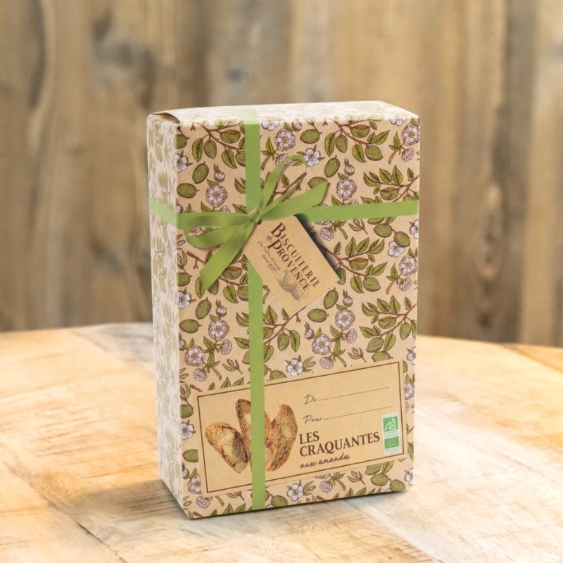 Craquantes Bio aux amandes - Étui cadeau