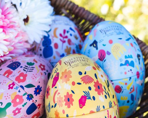 New Easter eggs from biscuiterie de Provence