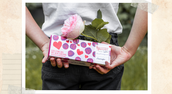 Mother's Day - give her Almond & Raspberry Macaroon Hearts