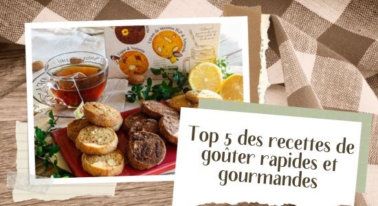 Top 5 des recettes de goûter rapides et gourmandes