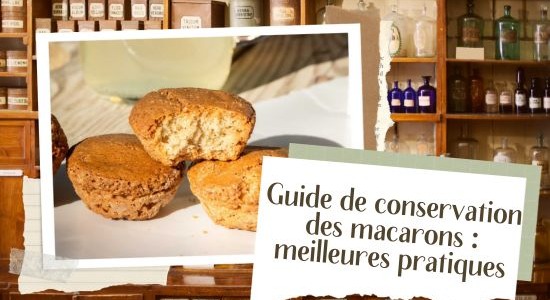 Le Guide de Conservation des Macarons, proposé par la Biscuiterie de Provence.