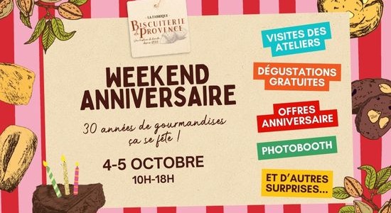 La Biscuiterie de Provence fête ses 30 ans !
